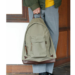 SUPPLY DAYPACK CORDURA ACUTE 牛皮拼接双肩包 SPAN STANDARD