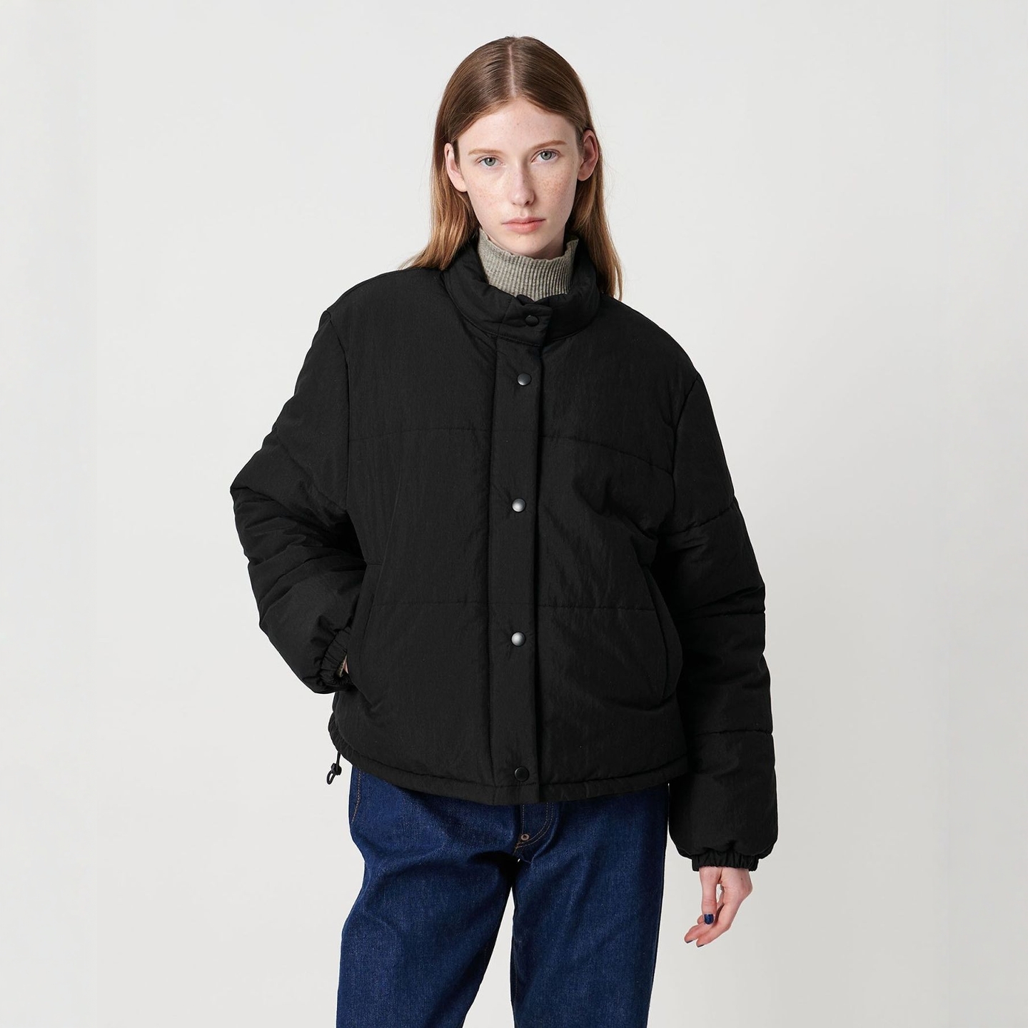 25秋冬 Steven Alan 棉尼龙短款立领夹克 女款 0463