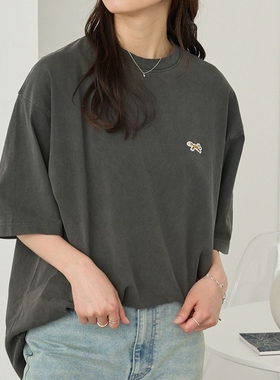 【34折】东京胖黄瓜日本代购 PENNEYS 男女款 刺绣短袖T恤 sc1240