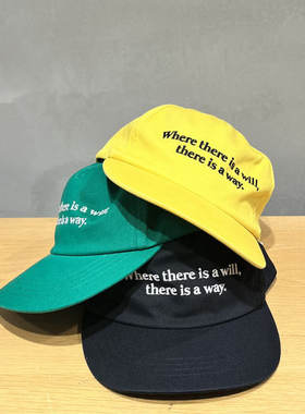 【7折】B:MING by BEAMS 纯棉刺绣休闲帽 0685