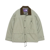 TNF Field 紫标 26春夏 Double Peak 防水尼龙缎面夹克 N25FA082