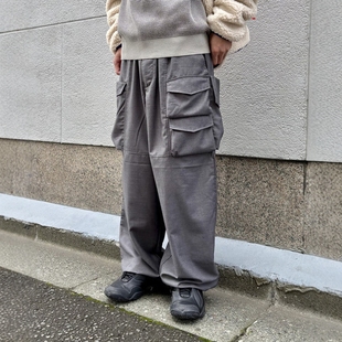 【7折】NULL TOKYO x BEAMS 垂坠感不对称侧袋休闲裤 男款 3732