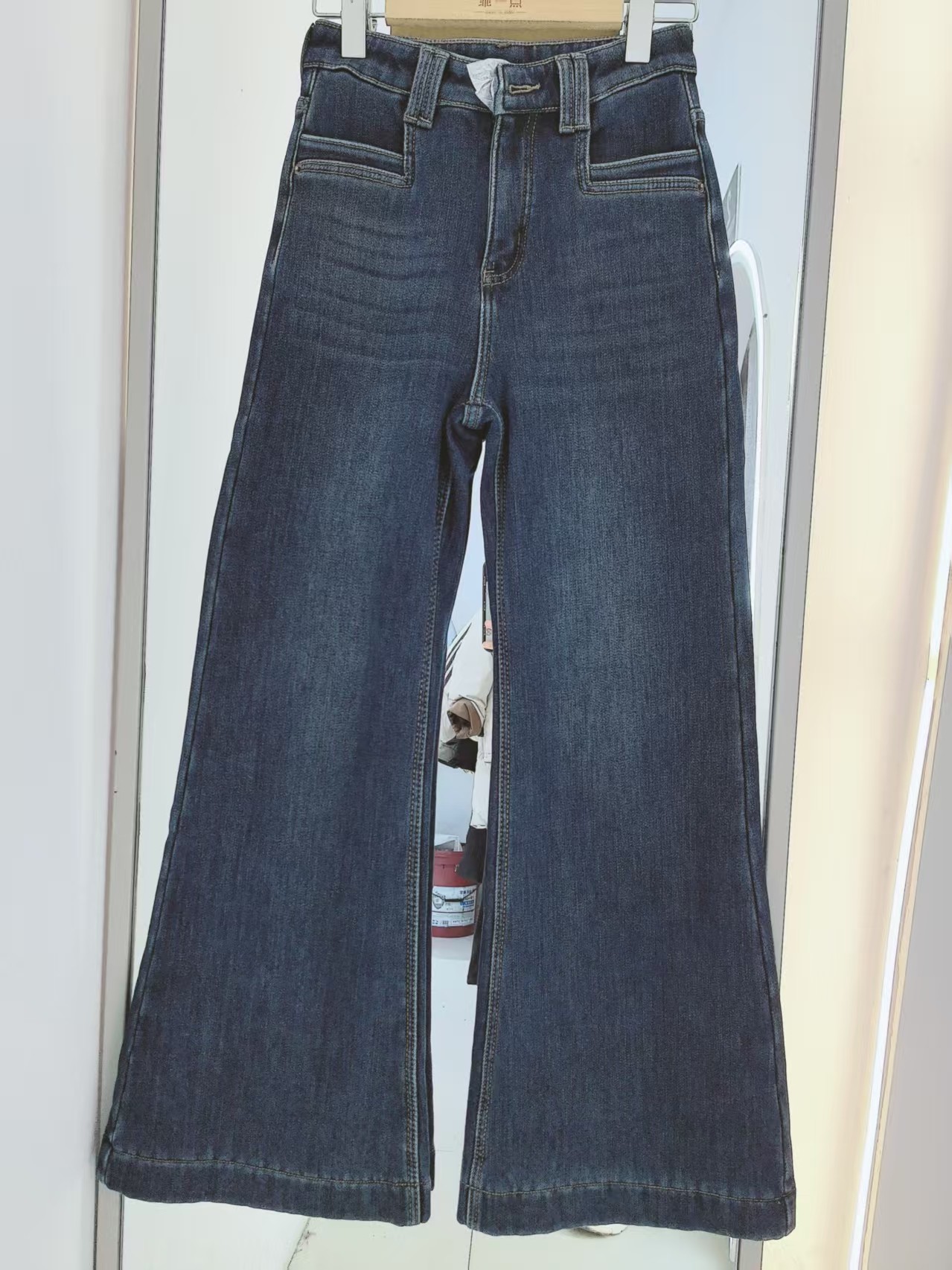 复古微喇牛仔裤女冬季2026新款高腰显瘦弹力垂感设计感喇叭裤子,女装/女士精品,大码裤装,淘宝优惠券,粉丝福利购,淘宝优惠卷