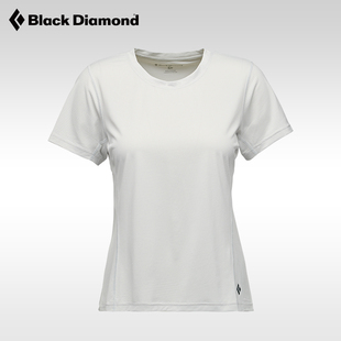 BlackDiamond黑钻bd户外速干T恤排汗抗异味短袖 女士上衣752009