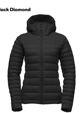 BlackDiamond黑钻 Cold Forge 户外女款冷锻登山连帽羽绒服