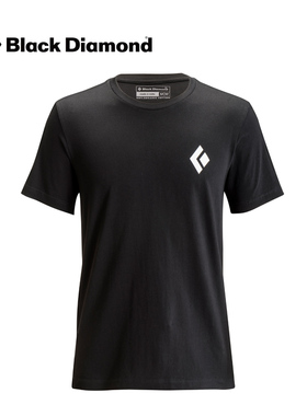 Black Diamond黑钻BD棉T恤男款阿尔卑斯装备运动上衣短袖YL4X