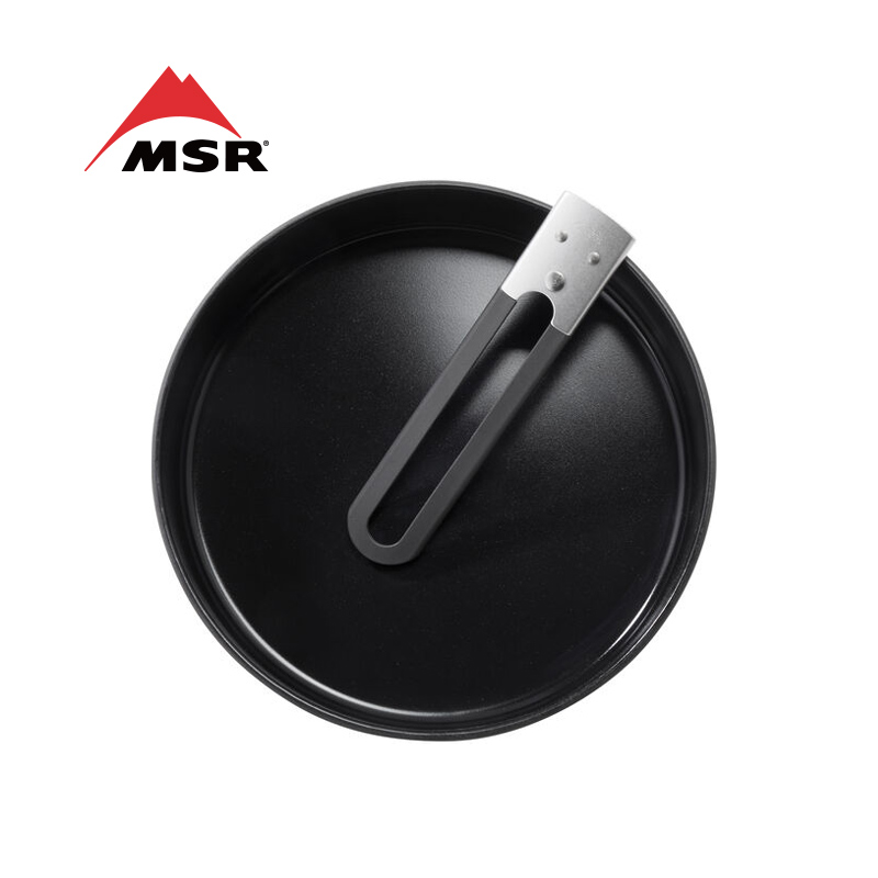 msr风神野营陶瓷涂层平底锅炊具