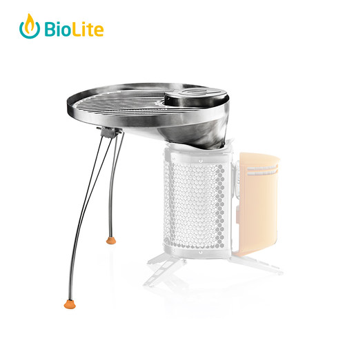 BioLite烤架便携式柴火木炭炉