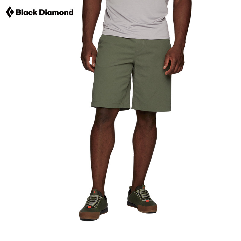【特价】blackdiamond黑钻bd攀登短裤男户外运动速干轻薄五分裤