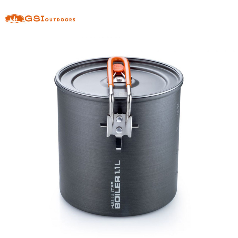 GSI Halulite 1.8 L Boiler 户外便携铝质锅具野餐露营炊具煮锅