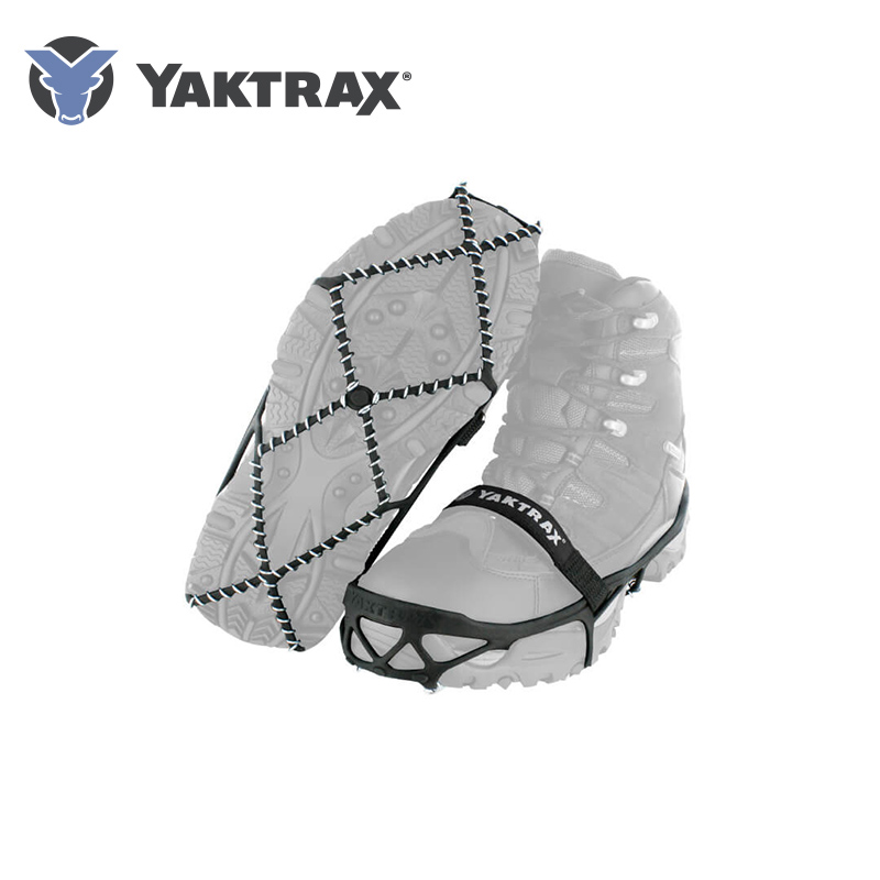 YAKTRAX雅途 PRO 户外专业冰雪防滑鞋套轻量简易耐磨登山钢卷冰爪