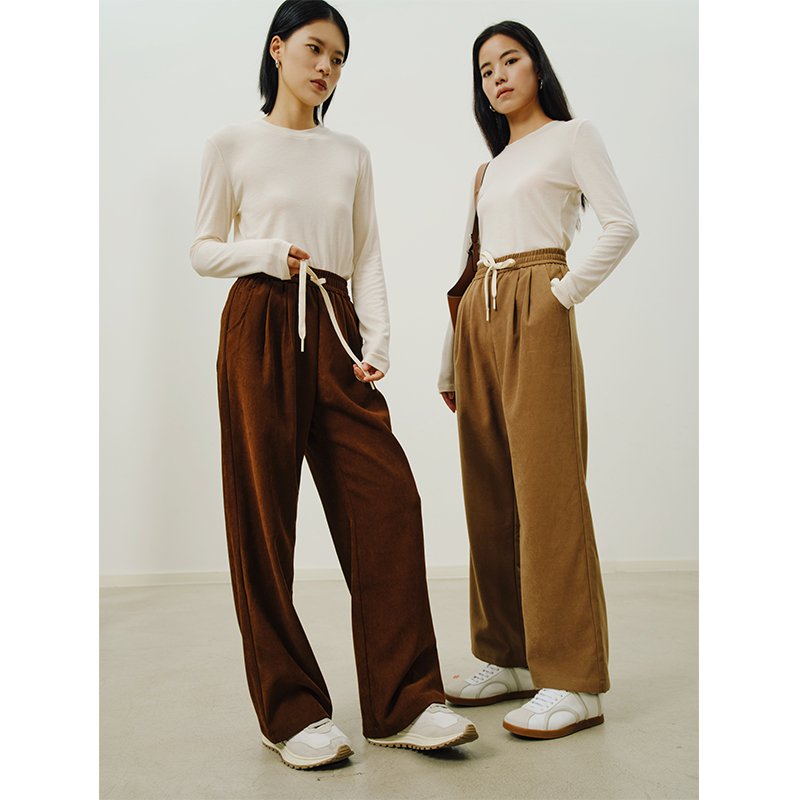 Heydress慵懒系带休闲裤