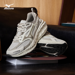 Mizuno美津浓26新款复古做旧厚底缓震回弹跑鞋运动鞋ASTRO LS