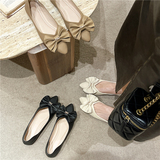 2025春夏新款女鞋平底浅口真皮软底单鞋女休闲舒适女鞋GL2856P50，男鞋运动鞋，四季服饰