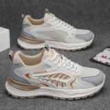 男鞋夏季薄款透气网面网鞋男跑步防滑软底休闲运动老爹鞋8351P50，男鞋运动鞋，四季服饰