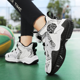 儿童篮球鞋男童科比旋转纽扣防滑网面透气学生运动鞋2322P70，男鞋运动鞋，四季服饰