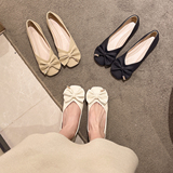 2025春秋新款豆豆鞋夏女鞋子浅口软皮软底防滑妈妈鞋GL2858P50，男鞋运动鞋，四季服饰