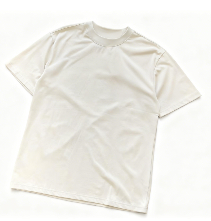 thumbnail for Front blue camouflage Yuan head white circle two two-color short-sleeved 11112819