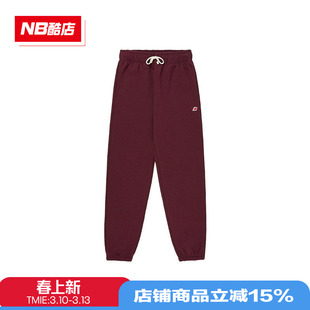 New Balance NB Teddy Made美产男裤女裤休闲束脚长裤卫裤MP21547