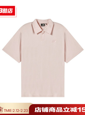 New Balance NB nice rice 男款纯棉T恤运动短袖POLO衫男5FD27041