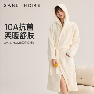 三利浴袍女款洗完澡穿的浴衣吸水速干四季通用可穿式浴巾睡袍新款