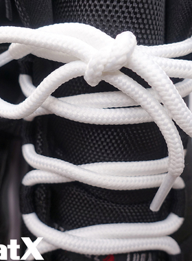 AJ11适用 圆鞋带 乔11篮球鞋鞋带高低帮 黑色白色红色RD原装正品