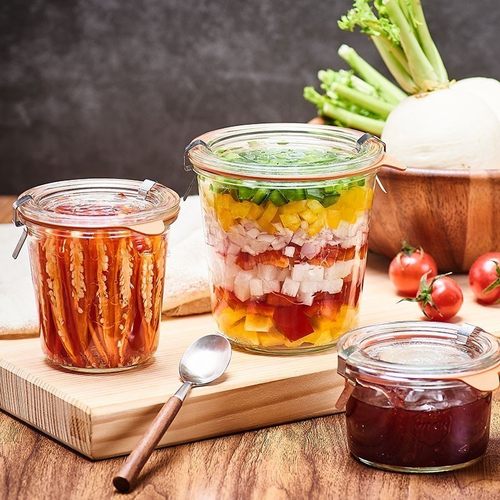 密封罐WECK玻璃复古大众