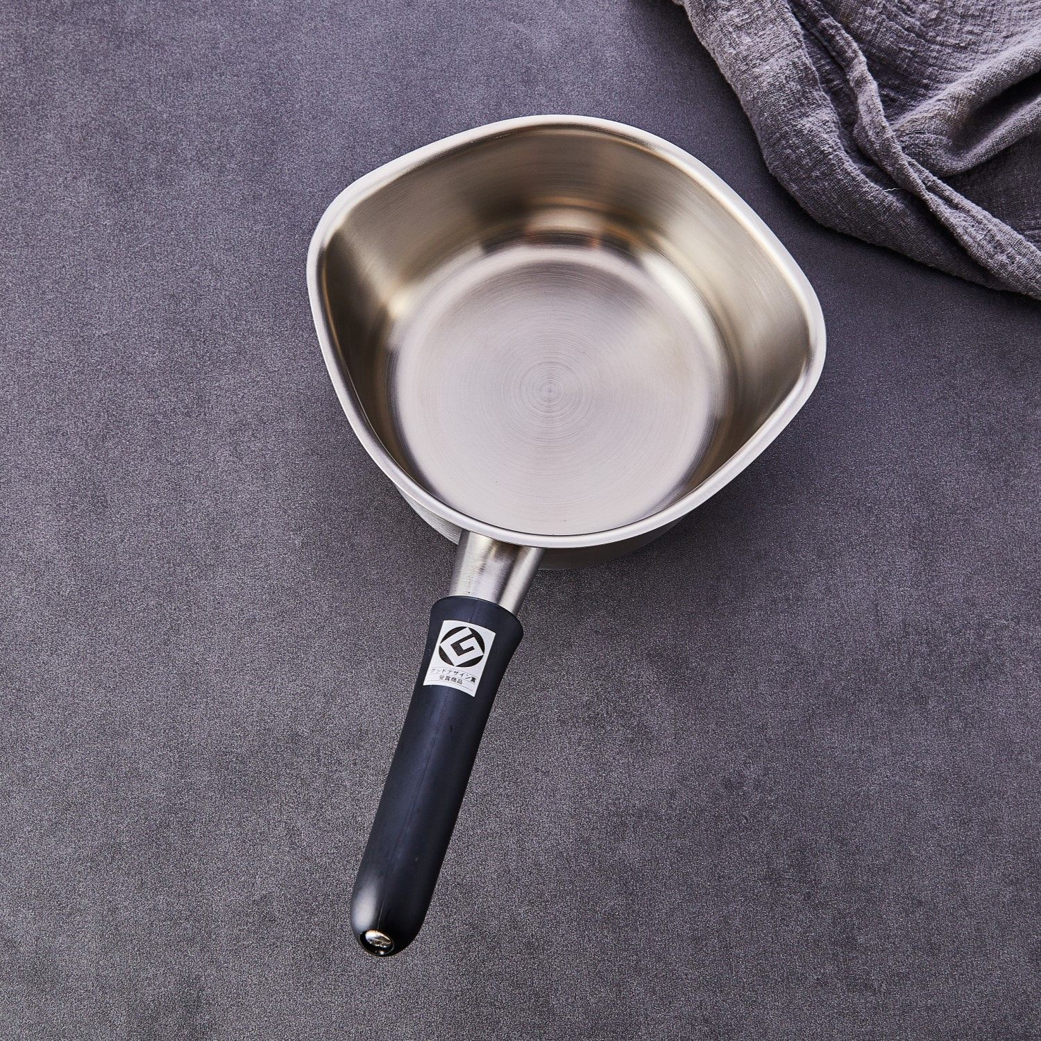 日本原装进口柳宗理高档哑光不锈钢锅汤锅小奶锅单柄锅雪平锅家用