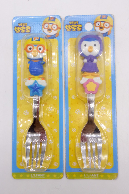 韩国爱迪生儿童筷子宝宝不锈钢训练筷学习筷啵乐乐练习筷餐具套装|msdalam kategori lampin/Xihu/makan/push pelarik, cawan/pinggan mangkuk/Grind/aksesori, pinggan mangkuk kanak-kanak - dari Buy2taobao.com untuk memberikan perkhidmatan ejen Taobao profesional membeli