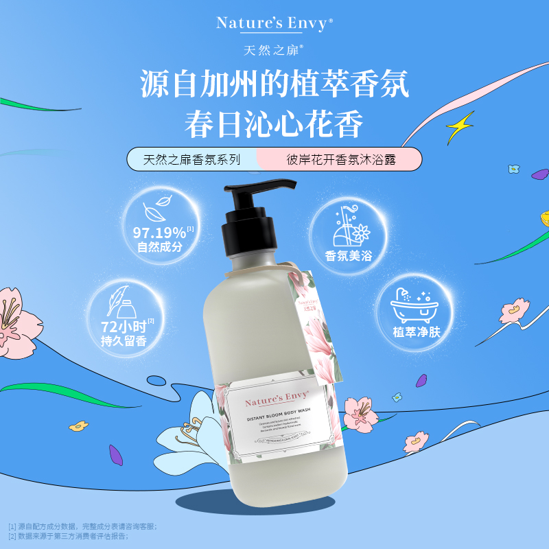 天然之扉彼岸花开香氛沐浴露 532ML