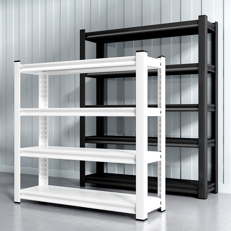 摩基货架仓储货架家用置物架超市展示架地下室储藏室收纳架库房杂