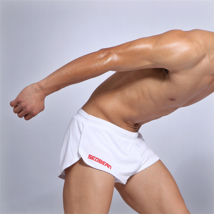 马拉松短裤男运动蜂窝宽松跑步健身训练裤 二三分居家速干家居裤