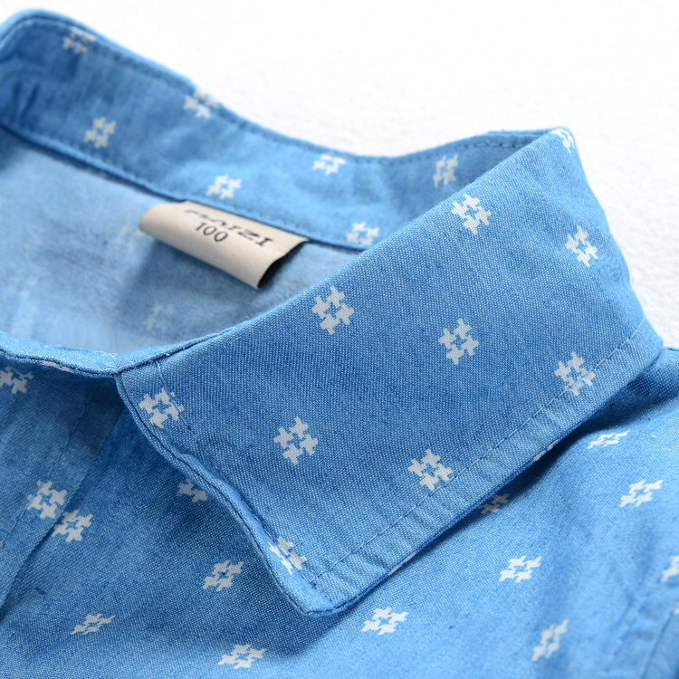 Chemise enfant à manche longue - Ref 2084358 Image 3