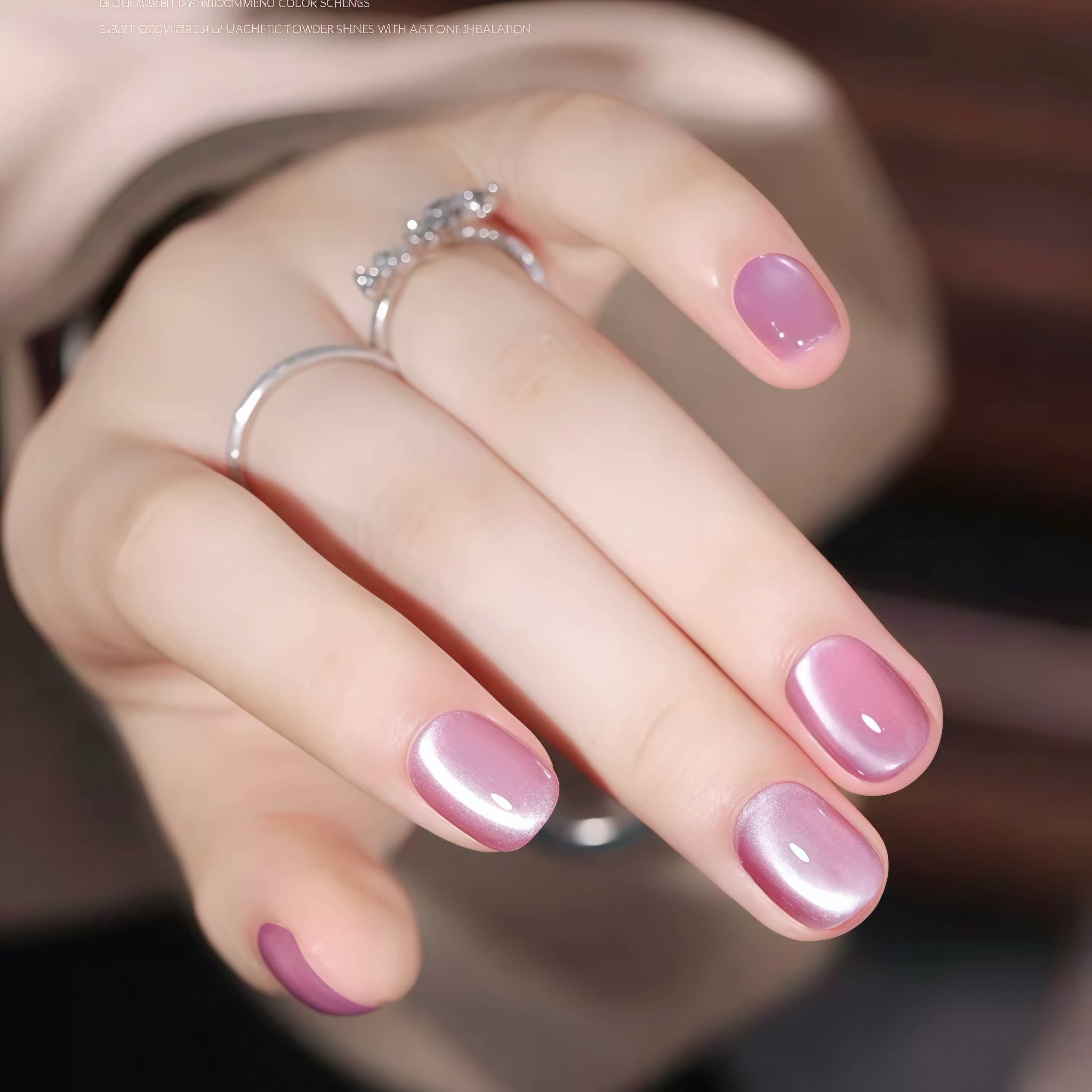 云钻猫眼甲油胶全套小套24色带色板套装美甲店指甲油胶