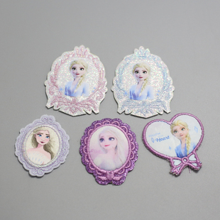 可爱儿童卡通布贴衣服鞋子刺绣小补丁贴羽绒服修补破洞装饰贴手缝