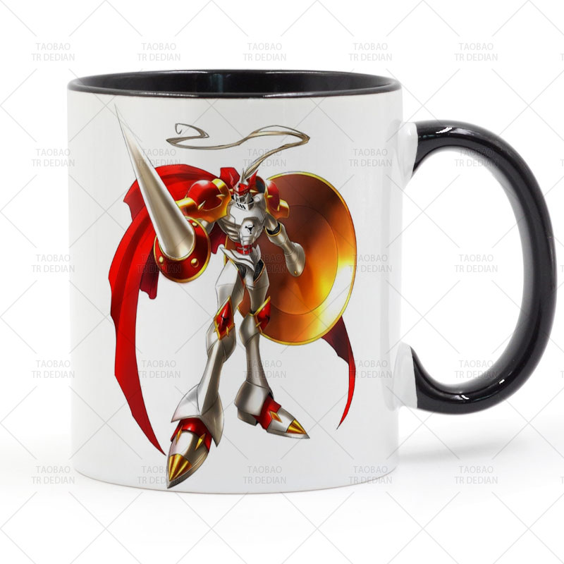 Dukemon 公爵兽/红莲骑士兽 数码兽驯兽师 动漫陶瓷马克杯,餐饮具,马克杯,淘宝优惠券,粉丝福利购,淘宝优惠卷