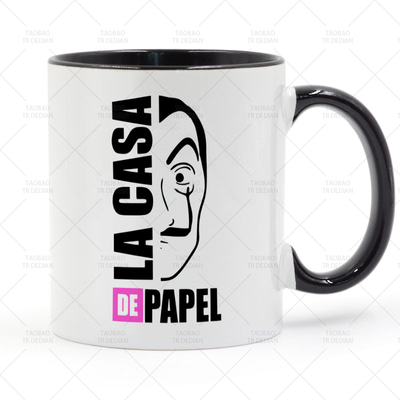 纸钞屋 LA CASA DE PAPEL 陶瓷马克杯水杯杯子