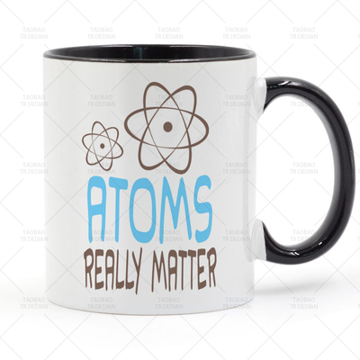 Atoms Really Matter 科学家马克杯 咖啡陶瓷喝水杯子