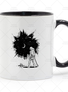 BREAK ON THROUGH (TO THE OTHER SIDE) 突破 陶瓷马克杯水杯杯子