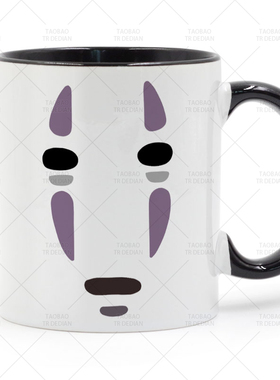 No-Face Man 无脸男 Spirited Away 千与千寻 宫崎骏动漫马克杯