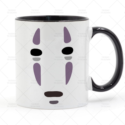 No-Face Man 无脸男 Spirited Away 千与千寻 宫崎骏动漫马克杯