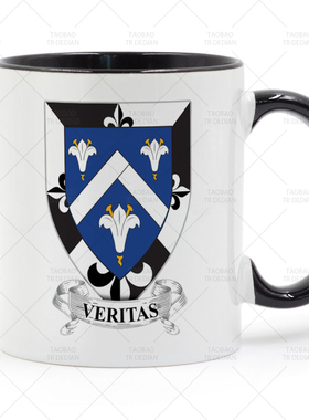 Veritas Dominican 多明尼加传教士团徽章 马克杯 陶瓷喝水杯子