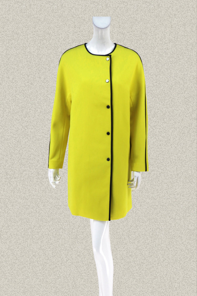 新!尚MORE 正品 镶边偏襟插肩袖甜美女春秋外套 F004/F012 三色