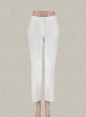 V*VA HE*RT 正品 贴布拼接休闲小脚裤女夏秋 棉弹力九分裤VS41602