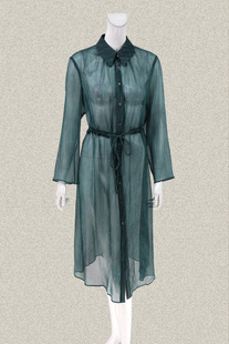 673 新 663 开襟多色女夏半透视连衣裙防晒衣19287653 683 沐LINE