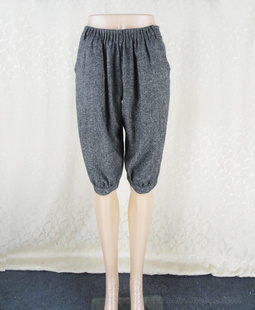 显瘦靴裤 五分裤 KC4H331 女秋冬夹全里羊毛薄呢小脚裤 卡VON专柜正品