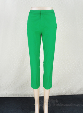 调仓清仓! 蕾DOW 正品 修身弹力小脚裤女春夏七分裤 L5SC16016