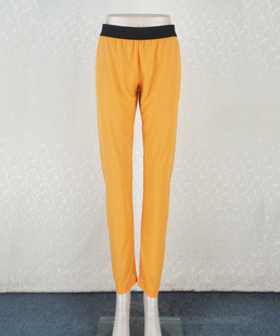 末狂清 九分裤 卡VON 女夏秋拼色腰弹力针织打底裤 1H841QG 折扣 季