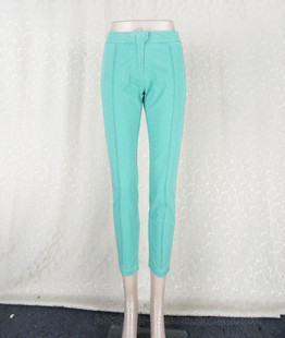 休闲八分裤 卡VON 女夏秋糖果色铅笔裤 棉弹力小脚裤 H833QC 专柜正品