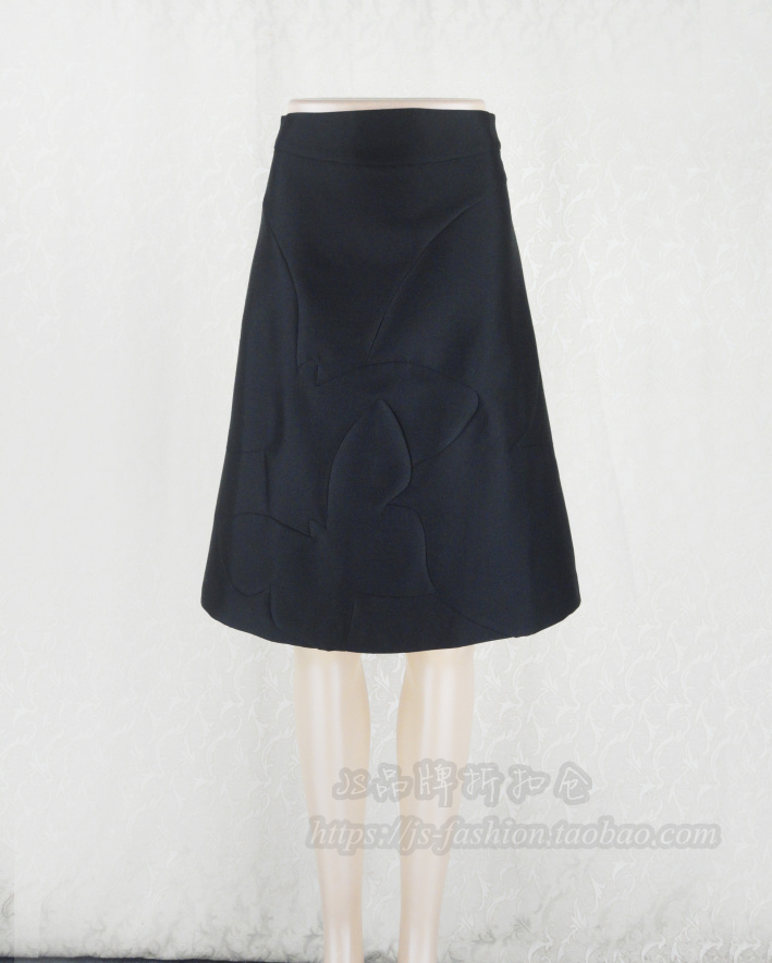 double拼接桑蚕丝百搭风半身裙